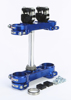 ROCS Triple Clamp 22mm Blue - For 14-18 Husqvarna FC TC ROCS Triple Clamp 22mm Blue - For 14-18 Husqvarna FC TC