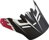 Z1R Youth Rise Helmet Visor Kit Pink Flame One Size - Replacement visor for Z1R Youth Rise helmets