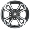 Riot Front/Rear Wheel 4/110 14X7 5+2 Satin Black Machined