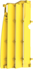 Radiator Louvers Yellow - For 08-17 Suzuki RMZ450 Radiator Louvers Yellow - For 08-17 Suzuki RMZ450