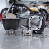 S&S 117 to 128 Big Bore Kit 4.2520in Bore x 4.5in Stroke Fits 2017+ M8 S&S 117 to 128 Big Bore Kit 4.2520in Bore x 4.5in Stroke Fits 2017+ M8