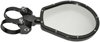 Axia 6 Inch Round Folding Side Mirror Black - Folding side mirror, 6 in, black, 2 clamps needed