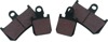 BikeMaster Front Organic Brake Pads Fits Yamaha