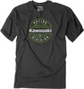 Factory Effex Men's Kawasaki Division Tee Heather Charcoal L