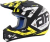 AFX FX-17 Attack MX Helmet XL Matte Black/Yellow Unisex - MX helmet, XL, Matte Black/Yellow, Unisex