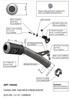 LV-10 Carbon Fiber Slip On Exhaust - For 21-22 Honda CBR1000RR-R