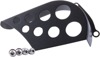 Low-Profile Steel Sprocket Cover Black w/Holes - For 02-16 Triumph