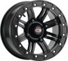 GMZ GZ801 LiteLoc 14x10 5+5/0mm Offset 4x136 110mm CB Matte Black w/BH-H2020M Wheel