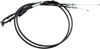 Motion Pro Black Throttle Push-Pull Cable Set