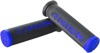 Risk Racing Fusion 2.0 ATV Grips Blue - Dual compound ATV grips with Fusion Bonding System