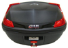 Monolock Top Case Matte Black Red Lens Monolock Top Case Matte Black Red Lens