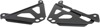Radiator Braces - Black - For 16-18 Yamaha YZ450FX