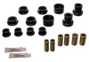 Black Rear Control Arm Bushing Set Fits 90-94 Mitsubishi Eclipse AWD