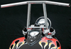 10" Attack Bar W/Dimples Stainless/Polished 1" - For 82-18 H-D 10" Attack Bar W/Dimples Stainless/Polished 1" - For 82-18 H-D