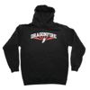 DragonFire AZ Hoodie Black/Red Large Unisex Cotton/Poly Blend