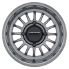 411 Bead Grip Wheel 15x7 / 4+3/13mm Offset / 4x136 / 106.25mm CB Gloss Titanium 411 Bead Grip Wheel 15x7 / 4+3/13mm Offset / 4x136 / 106.25mm CB Gloss Titanium