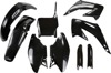 UFO Complete Plastic Kit Black Fits Honda CR125/250