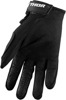 Thor Sector Gloves Men's Large Black/White - Lightweight MX gloves for off-road and ATV