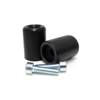 Black Bar End Sliders - Kawasaki Ninja ZX EX Black Bar End Sliders - Kawasaki Ninja ZX EX