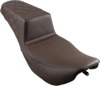 Step-Up Rear Lattice Stitch 2-Up Seat Brown - For 97-07 FLHR FLHX Step-Up Rear Lattice Stitch 2-Up Seat Brown - For 97-07 FLHR FLHX