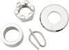 Chrome Axle Nut and Spacer Kit Smooth by Colony Chrome Axle Nut and Spacer Kit Smooth by Colony