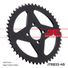 JT Rear Steel Sprocket 49T 428 Chain Natural For Yamaha