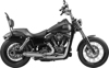 Comp-S 2-1 Brushed Full Exhaust - For 06-17 HD Dyna FLD FXD Comp-S 2-1 Brushed Full Exhaust - For 06-17 HD Dyna FLD FXD