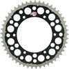 Aluminum Rear Sprocket Twinring 50T - Black