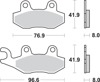 SBS 611SI Sintered Race Brake Pads