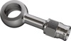 Goodridge Straight Banjo Adapter M12 Stainless Steel Silver - Fitting for Goodridge universal brake lines