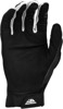 Fly Racing Pro Lite Gloves Black/White Large - Ultra-lightweight MX gloves, size Large, Black/White