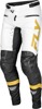 Fly Racing Rayce Bicycle Pant Men's 34 White/Black/Gold - BMX/MTB pants in size 34, White/Black/Gold
