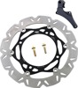 Contour Floating Front Brake Rotor 320mm - Black - For Honda XR650L