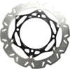 Contour Floating Front Brake Rotor 320mm - Black - For Honda XR650L