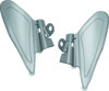 Kuryakyn Saddle Shields Heat Deflectors Smoke For 14-Up Indian Models - Heat deflectors for 14-Up Indian models except Scout