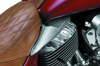 Kuryakyn Saddle Shields Heat Deflectors Smoke For 14-Up Indian Models - Heat deflectors for 14-Up Indian models except Scout
