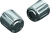 Kuryakyn Grip End Weights Chrome for Hand Grips - Chrome grip end weights for Kuryakyn hand grips