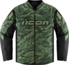 ICON Hooligan CE Tigersblood Jacket Men's 4XL Green - Men's 4XL sport riding jacket ICON Hooligan CE Tigersblood Jacket Men's 4XL Green - Men's 4XL sport riding jacket