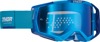 THOR Activate Motocross Goggles Blue/White Mirrored Lens Adult - Motocross goggles with blue mirrored lens for adults