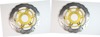 Floating Contour Brake Rotor Front Set