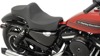 Predator Smooth Vinyl 2-Up Seat Black Foam - For 04-20 Harley XL Predator Smooth Vinyl 2-Up Seat Black Foam - For 04-20 Harley XL
