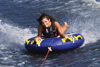 Airhead Strike 1 Rider 54in Towable Deck Tube - 1 rider 54in towable tube, 4 handles
