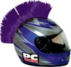 PC Racing Purple Helmet Mohawk