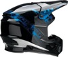 Z1R F.I. Fractal MIPS Helmet - Blue/Black, Large - MIPS helmet with excellent ventilation