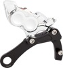 Arlen Ness Rear Brake Caliper Kit Chrome For Harley-Davidson Softail - Differential-bore kit for Harley-Davidson Softail