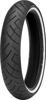 100/90-19 F777 61H White Wall Reinforced Front Tire