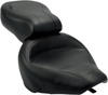 Touring Smooth Vinyl 2-Up Seat - Black - For 95-05 Kawasaki VN800 Vulcan Touring Smooth Vinyl 2-Up Seat - Black - For 95-05 Kawasaki VN800 Vulcan