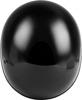 GMAX HH-45 Half Helmet Naked Gloss Black Large DOT Approved