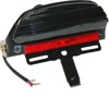 Letric Lighting LED Taillight Smoke Lens for 08-13 Dyna Fat Bob FXDF