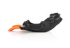 Acerbis Skid Plate Black/Orange For KTM 250/350 XC-F, GasGas EX/MC 250F/350F